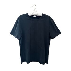 ASKET The T-Shirt Black Organic Cotton Crewneck Medium Regular Portugal